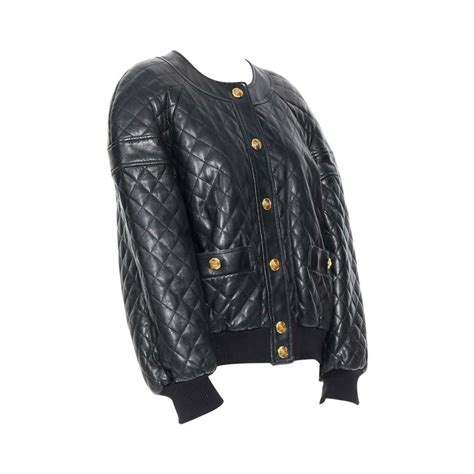 chanel quilted leather jacket|Chanel jacket clearance.